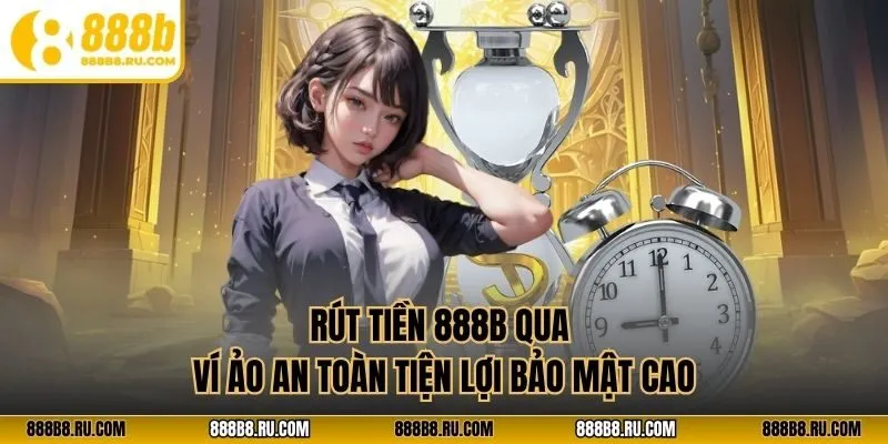 Rút tiền 888B qua ví ảo an toàn tiện lợi bảo mật cao